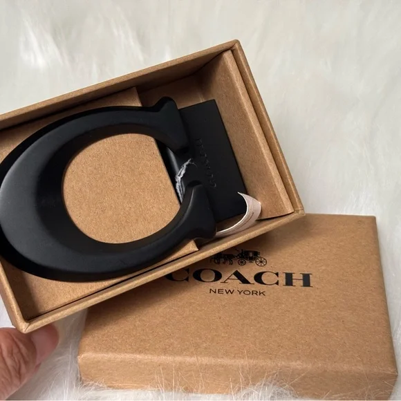 NEW Coach Boxed Sculpted Signature Belt Buckle CE864 - Picture 10 of 10